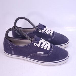 Vans Off The Wall Canvas Athletic Lace Up Shoe Mens Size 6 Women 7.5 TB9C Purple